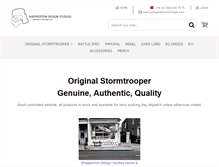Tablet Screenshot of originalstormtrooper.com